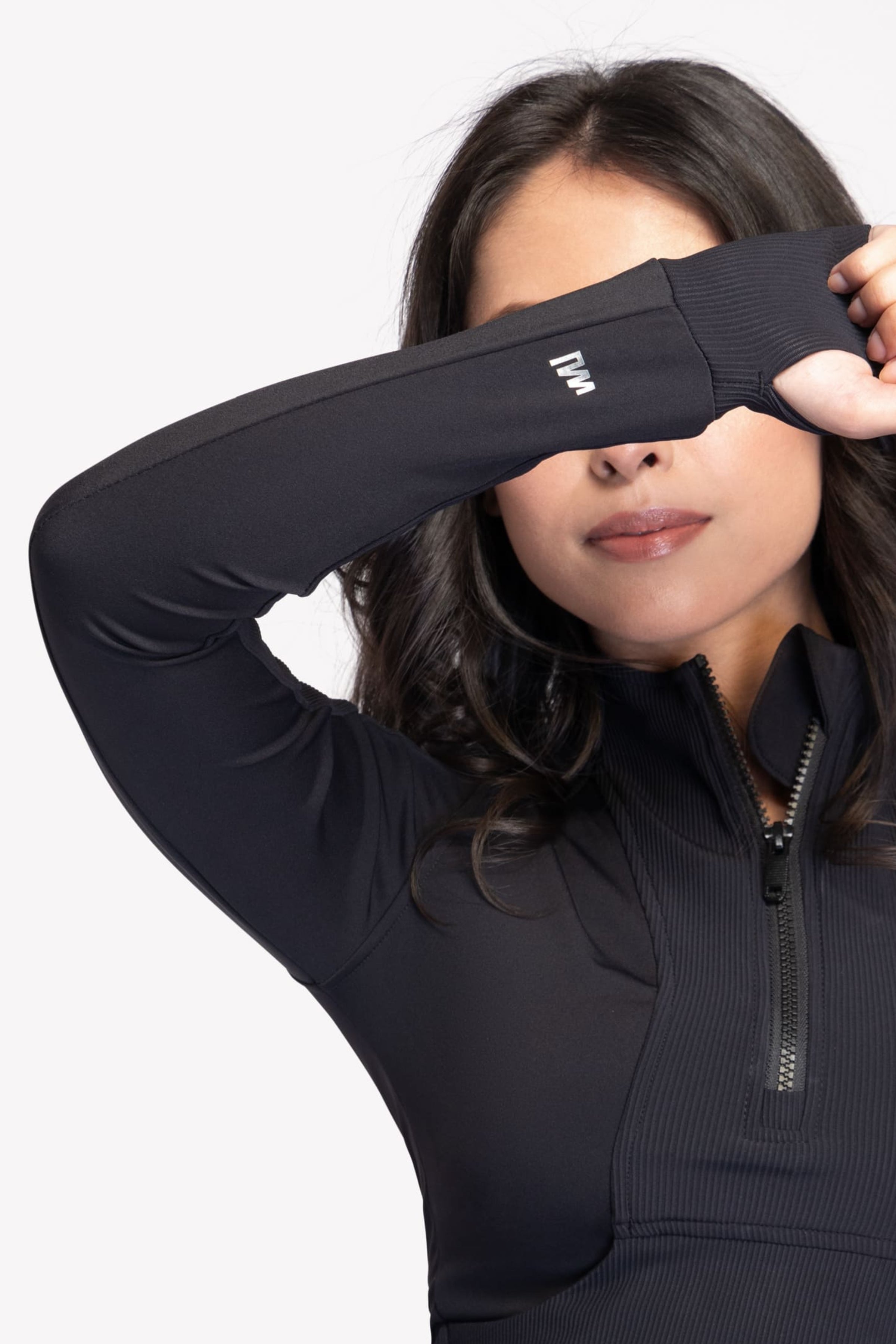 Switch Long Sleeve Ribbed Crop Top