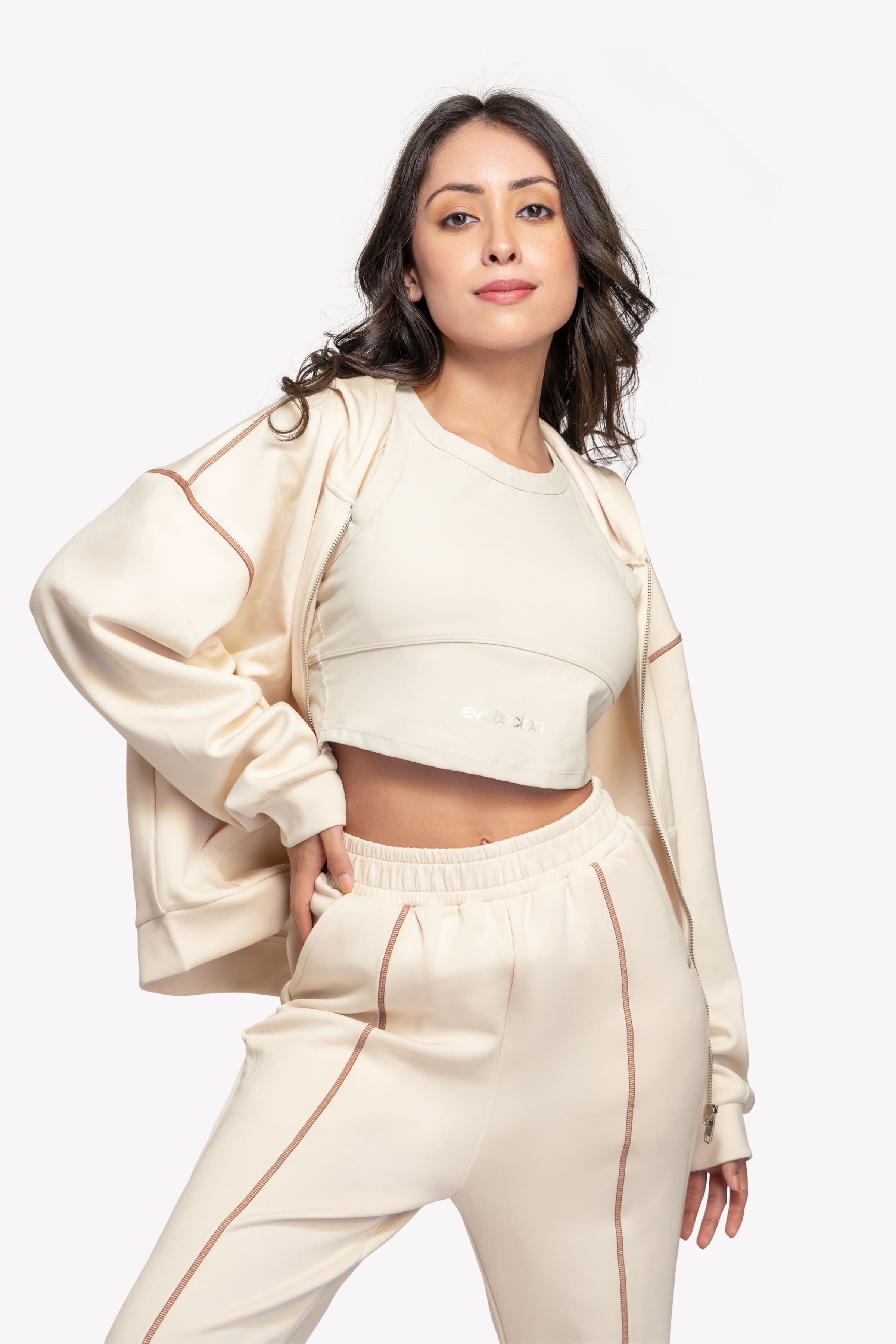 Core Padded Crop Top